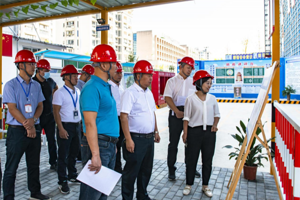 蓮都區(qū)2022年質(zhì)量月活動(dòng)暨“樣板引路，全面提升質(zhì)量安全水平”現(xiàn)場(chǎng)觀摩會(huì)在浙江中立建設(shè)承建項(xiàng)目召開